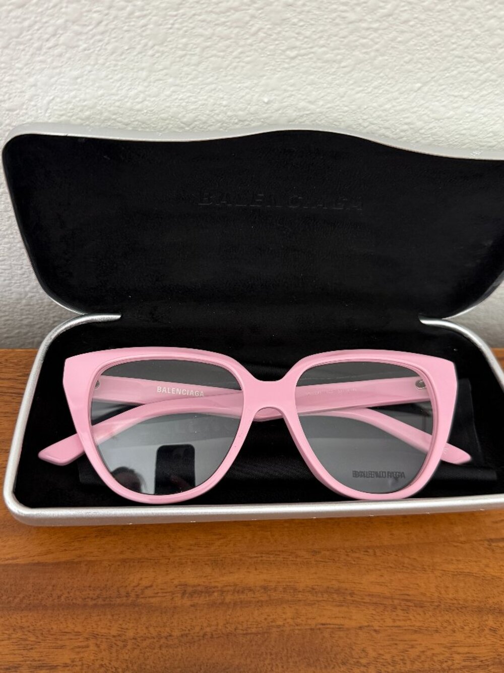 Balenciaga Pink Eyeglasses